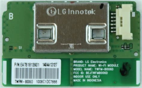 lg wifi module replacement